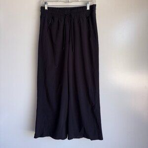 ATHLETA Avenue Wide Leg Crop Pants Size 4 Black
